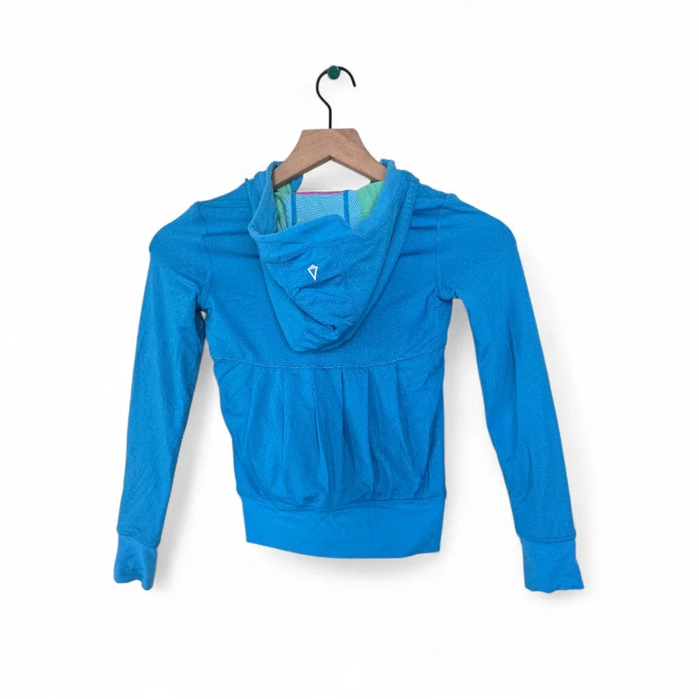 Ivivva (Lulu Kids) Reversible Stellar Switch Up Hooded Jacket Size 4